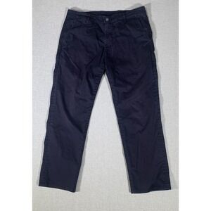 Adriano‎ Goldscmiedthe Lux Khaki  Pants Black Size 34R